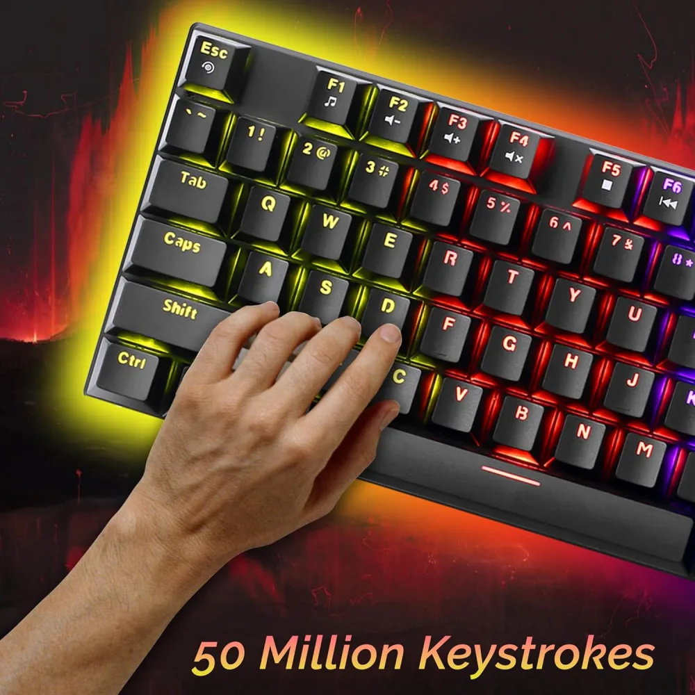 Ant Esports USB Mechanical Gaming RGB Keyboard (Scorpion MK30) view 7